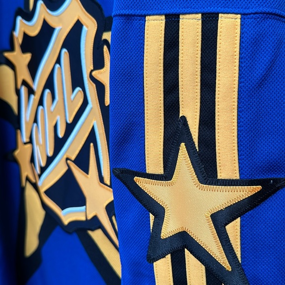2024 NHL All-Star Game adidas x drew house Blue Primegreen Authentic Jersey - Picture 5 of 6